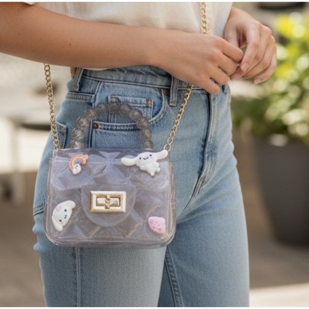 New Sanrio Hello Kitty Cinnamoroll Double Crossbody Bag Jelly NORDSTROM